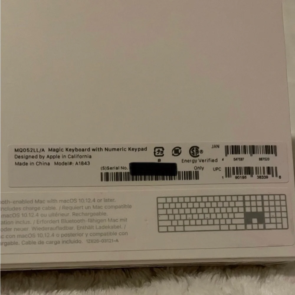 Apple Magic Keyboard with Numeric Keypad